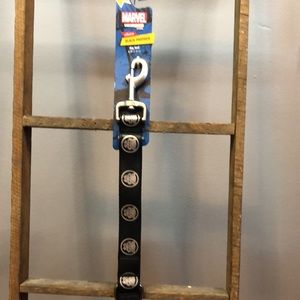 Black Panther Marvel Dog Leash NWT
